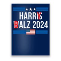 Funny Harris Walz 24 Harry Balz 2024 Meme Democratics Vote Poster