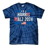 Funny Harris Walz 24 Harry Balz 2024 Meme Democratics Vote Tie-Dye T-Shirt