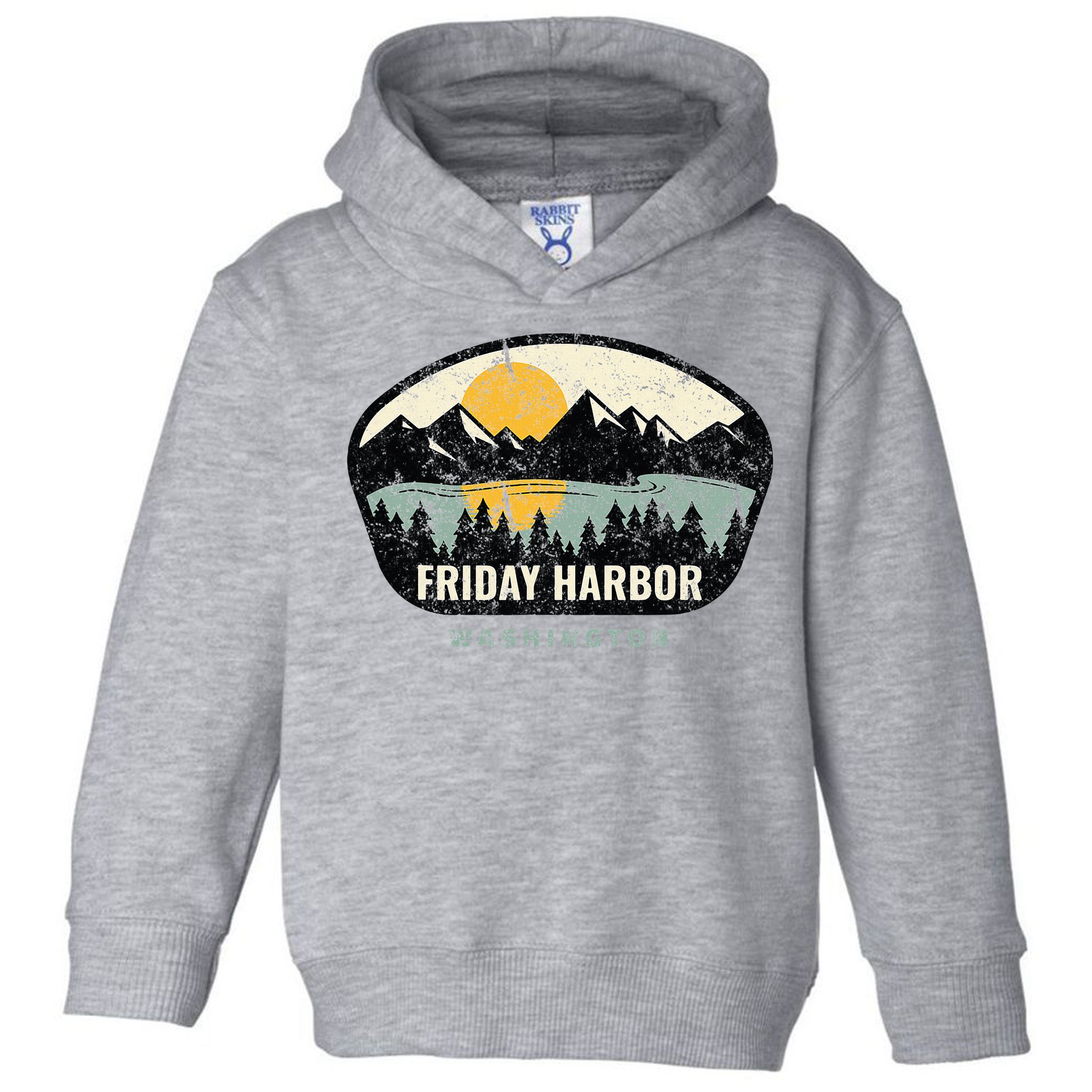Friday Harbor Washington Outdoors San Juan Vacation Toddler Hoodie