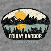 Friday Harbor Washington Outdoors San Juan Vacation Toddler Hoodie