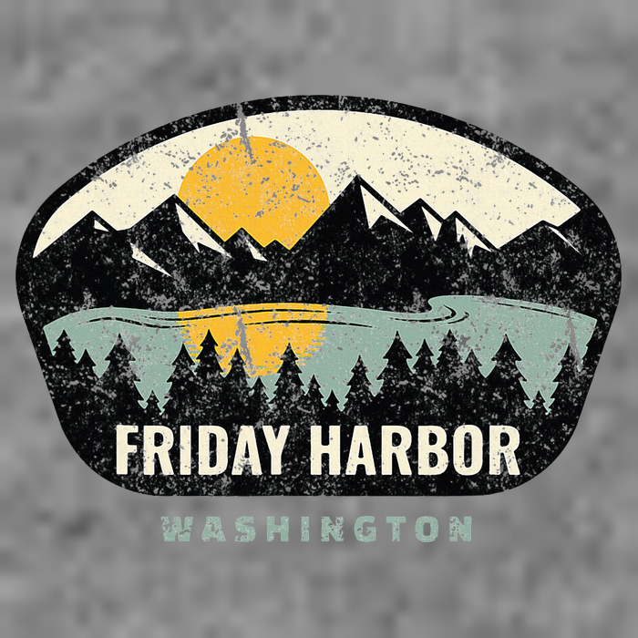 Friday Harbor Washington Outdoors San Juan Vacation Toddler Hoodie