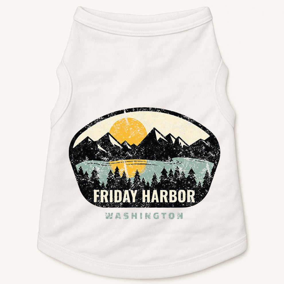 Friday Harbor Washington Outdoors San Juan Vacation Doggie Tank
