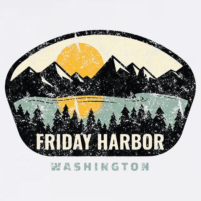 Friday Harbor Washington Outdoors San Juan Vacation Sweatshirt