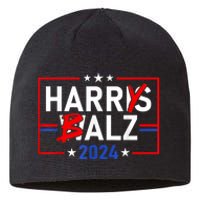 Funny Harris Walz 24 Harry Balz 2024 Meme Democratics Vote Sustainable Beanie