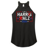 Funny Harris Walz 24 Harry Balz 2024 Meme Democratics Vote Women's Perfect Tri Rocker Tank