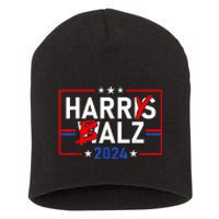 Funny Harris Walz 24 Harry Balz 2024 Meme Democratics Vote Short Acrylic Beanie