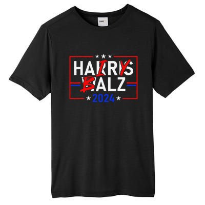 Funny Harris Walz 24 Hairy Balz 2024 Meme Democratics Vote Tall Fusion ChromaSoft Performance T-Shirt