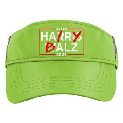 Funny Harris Walz 24 Hairy Balz 2024 Meme Democratics Vote Adult Drive Performance Visor