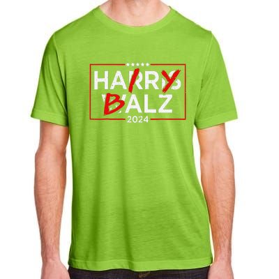 Funny Harris Walz 24 Hairy Balz 2024 Meme Democratics Vote Adult ChromaSoft Performance T-Shirt