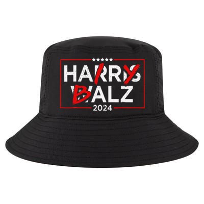 Funny Harris Walz 24 Hairy Balz 2024 Meme Democratics Vote Cool Comfort Performance Bucket Hat