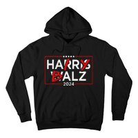 Funny Harris Walz 24 Hairy Balz 2024 Meme Democratics Vote Hoodie