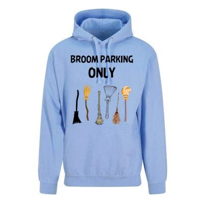 Funny Halloween Witch Lovers Costume Broom Parking Only Gift Unisex Surf Hoodie