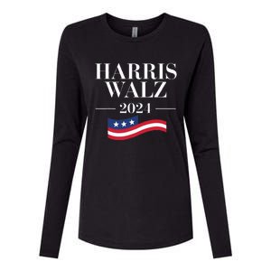 Funny Harris Waltz 2024 Election Kamala Harris Tim Walz 2024 Womens Cotton Relaxed Long Sleeve T-Shirt