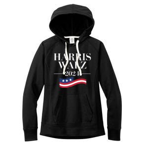 Funny Harris Waltz 2024 Election Kamala Harris Tim Walz 2024 Women's Fleece Hoodie