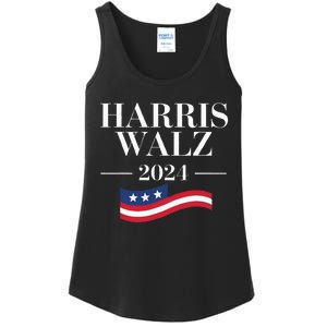 Funny Harris Waltz 2024 Election Kamala Harris Tim Walz 2024 Ladies Essential Tank