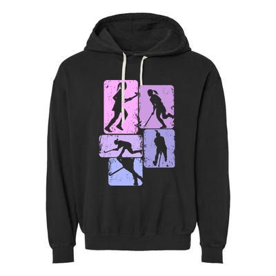 Field Hockey Wo Girl Garment-Dyed Fleece Hoodie