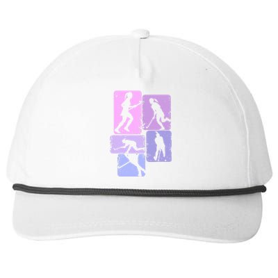 Field Hockey Wo Girl Snapback Five-Panel Rope Hat