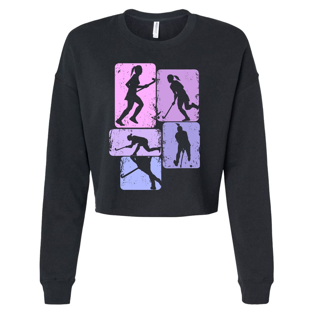 Field Hockey Wo Girl Cropped Pullover Crew