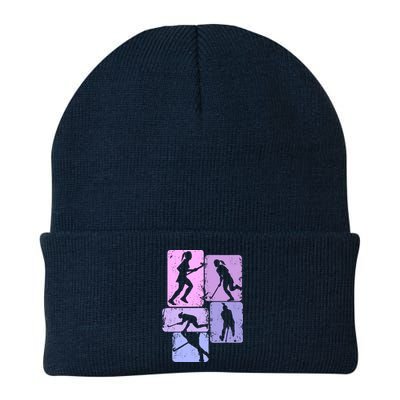 Field Hockey Wo Girl Knit Cap Winter Beanie