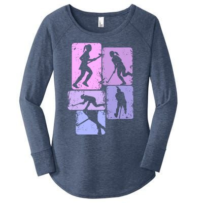 Field Hockey Wo Girl Women's Perfect Tri Tunic Long Sleeve Shirt