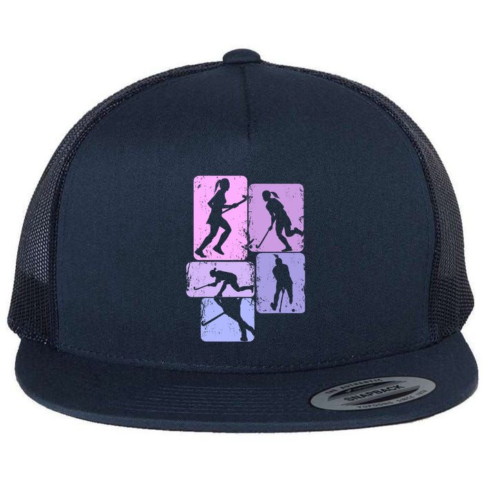 Field Hockey Wo Girl Flatbill Hat