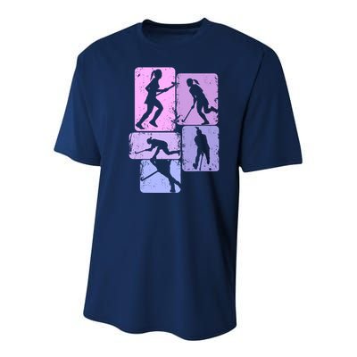 Field Hockey Wo Girl Youth Performance Sprint T-Shirt