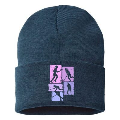 Field Hockey Wo Girl Sustainable Knit Beanie