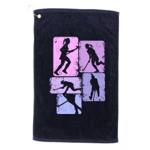 Field Hockey Wo Girl Platinum Collection Golf Towel