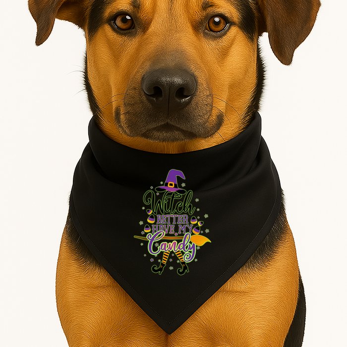 Funny Halloween Witch Better Have My Candy USA-Made Doggie Bandana