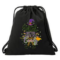 Funny Halloween Witch Better Have My Candy Drawstring Bag