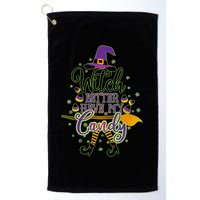 Funny Halloween Witch Better Have My Candy Golf Towel