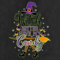 Funny Halloween Witch Better Have My Candy Golf Towel