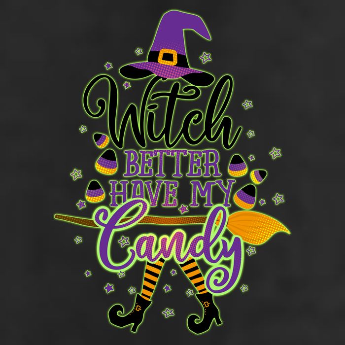 Funny Halloween Witch Better Have My Candy Golf Towel