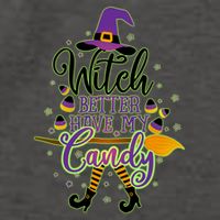 Funny Halloween Witch Better Have My Candy Vector Backpack