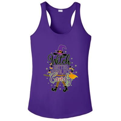 Funny Halloween Witch Better Have My Candy Ladies PosiCharge Competitor Racerback Tank