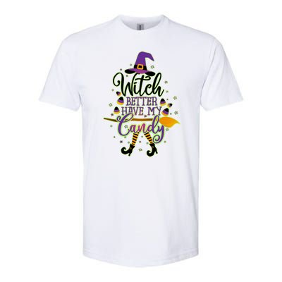 Funny Halloween Witch Better Have My Candy Softstyle® CVC T-Shirt