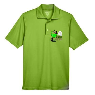 Funny Halloween Witches Gift Up Witches Gift Men's Origin Performance Pique Polo