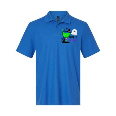 Funny Halloween Witches Gift Up Witches Gift Softstyle Adult Sport Polo