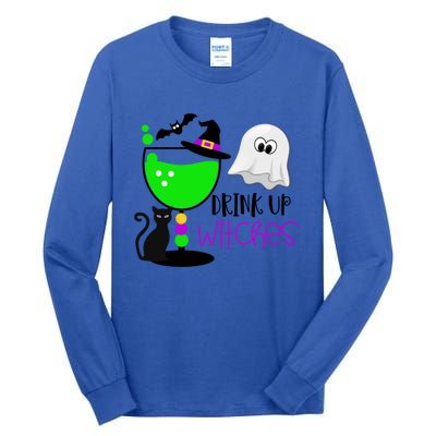 Funny Halloween Witches Gift Up Witches Gift Tall Long Sleeve T-Shirt