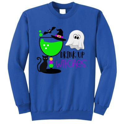 Funny Halloween Witches Gift Up Witches Gift Tall Sweatshirt