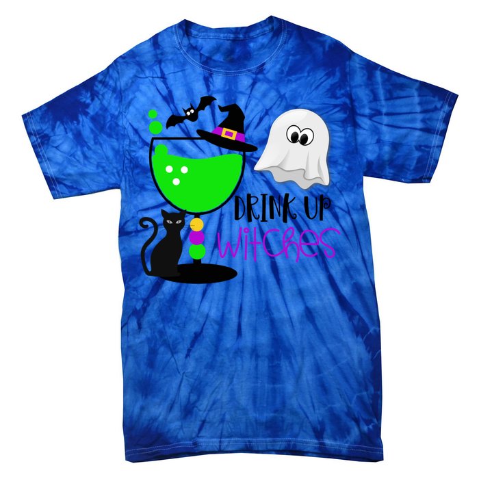 Funny Halloween Witches Gift Up Witches Gift Tie-Dye T-Shirt