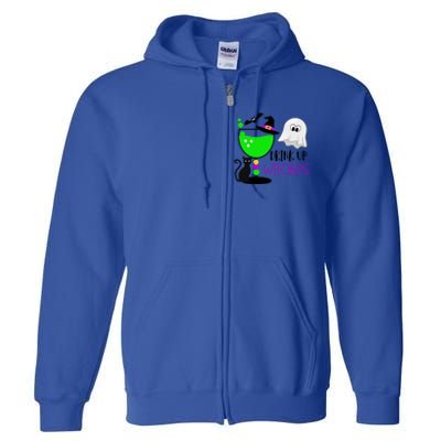 Funny Halloween Witches Gift Up Witches Gift Full Zip Hoodie