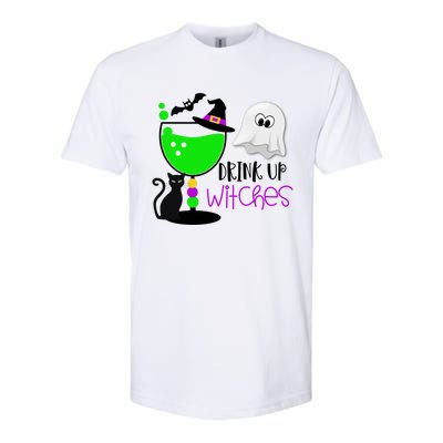 Funny Halloween Witches Gift Up Witches Gift Softstyle CVC T-Shirt