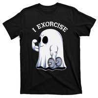 Funny Halloween Workout Ghost Exorcise Fitness Shirt T-Shirt