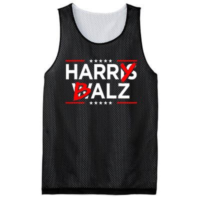 Funny Harris Walz 24 Harry Balz 2024 Meme Democratics Vote Mesh Reversible Basketball Jersey Tank