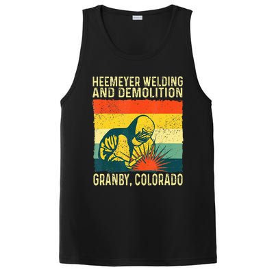 Funny Heemeyer Welding And Demolition Granby Vintage PosiCharge Competitor Tank