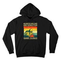 Funny Heemeyer Welding And Demolition Granby Vintage Tall Hoodie