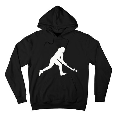 Field Hockey Woman Girl Hoodie