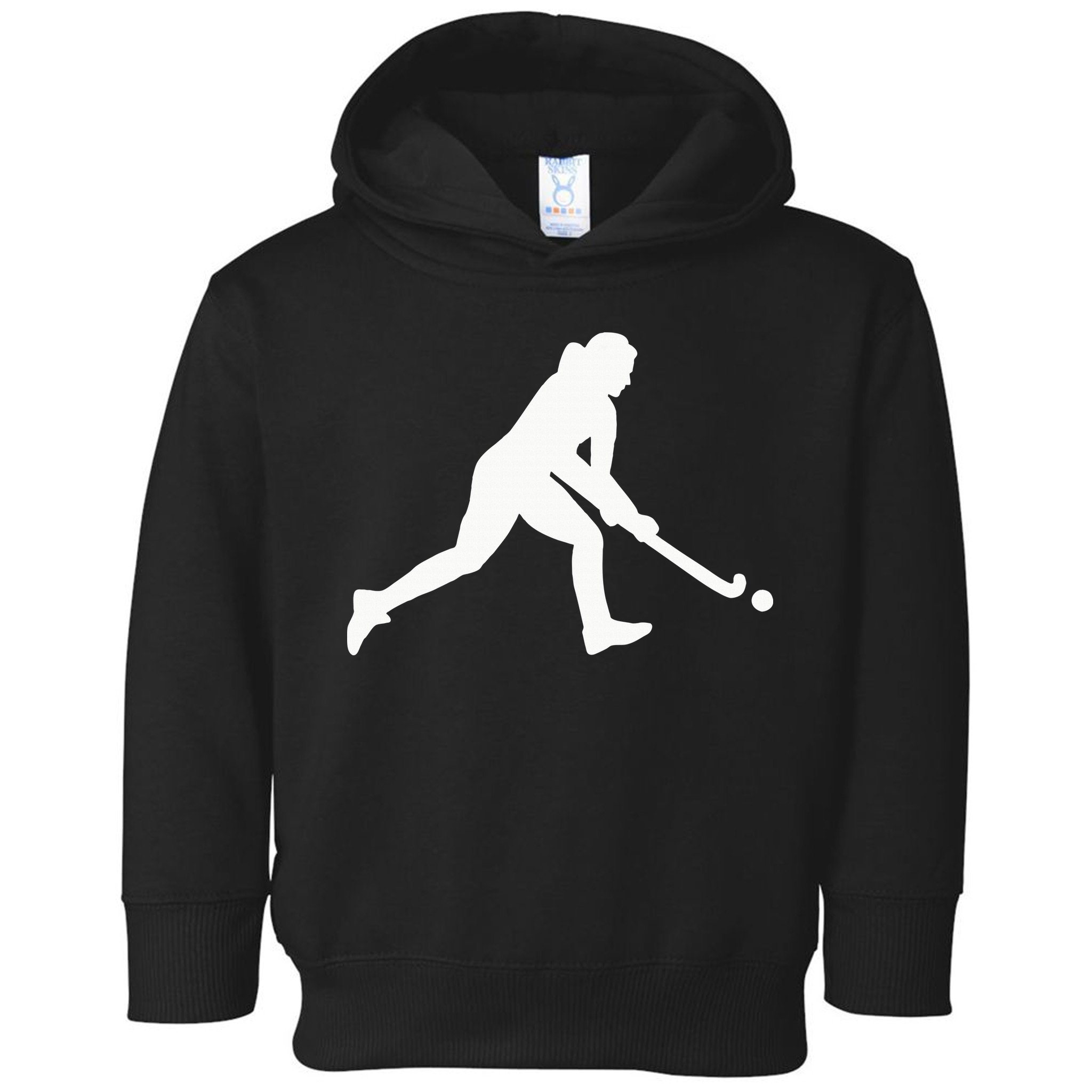 Field Hockey Woman Girl Toddler Hoodie