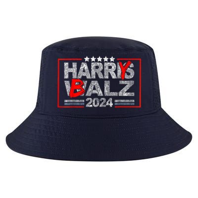 Funny Harris Walz 24 Harry Balz 2024 Meme Democratics Vote Cool Comfort Performance Bucket Hat